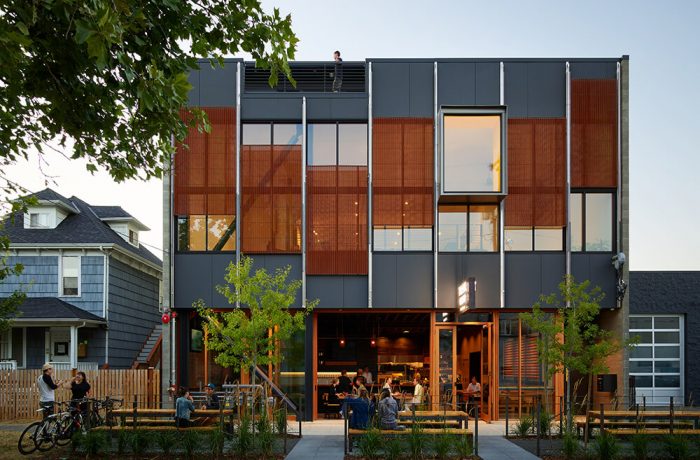 The Klotski Building, Seattle-Washington, United States, Graham Baba Architects