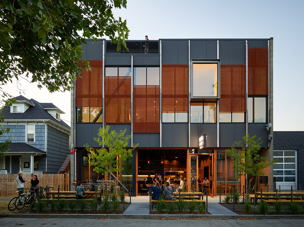 The Klotski Building, Seattle-Washington, United States, Graham Baba Architects