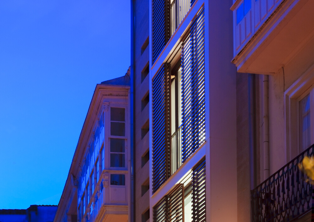 Apartment Building in the Old Town of A Coruña, A Coruña, Spain, Díaz y Díaz Arquitectos