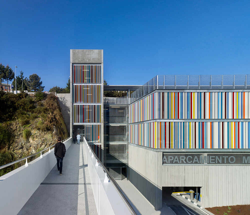 Maternity and Oncologic Parking, A Coruña, Spain, Díaz y Díaz Arquitectos