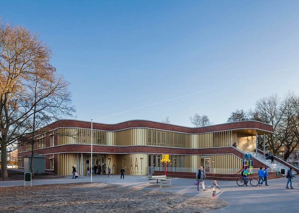 Zalmplaat School, Hoogeveen, Netherlands, diederendirrix architecten