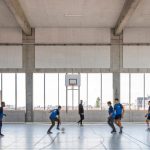 School Campus Saint Michel Molenbeek, Brussels, Belgium, B2Ai