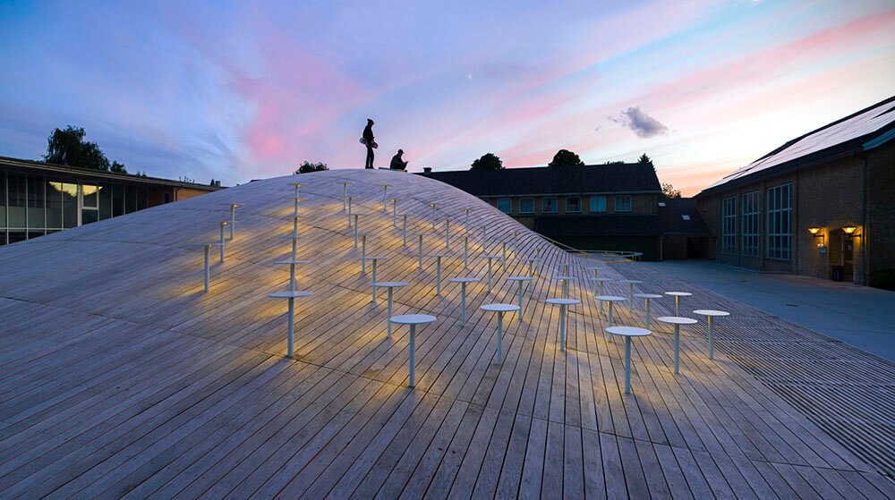 Gammel Hellerup Gymnasium, Copenhagen, Denmark, BIG - Bjarke Ingels Group