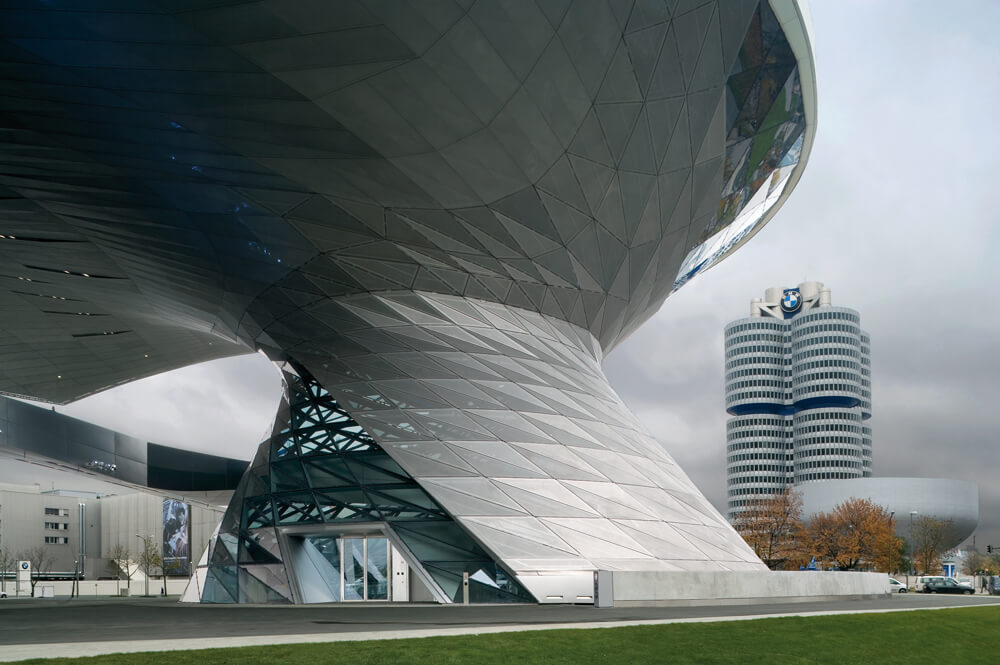 BMW Welt, Munich, Germany, Coop Himmelb(l)au