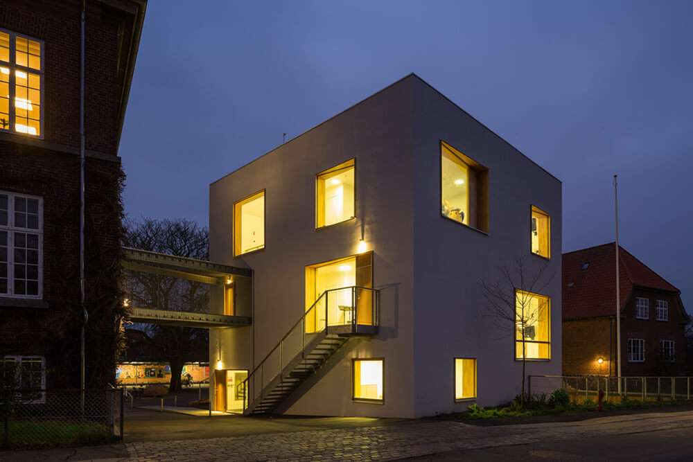 Aurehøj Music Building, Copenhagen, Denmark, Dorte Mandrup