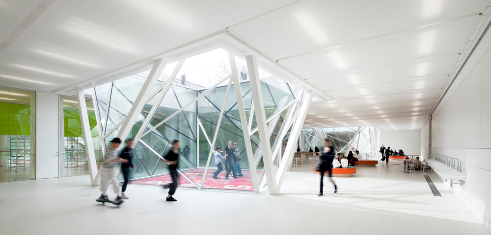 Munkegaard School, Copenhagen, Denmark, Dorte Mandrup